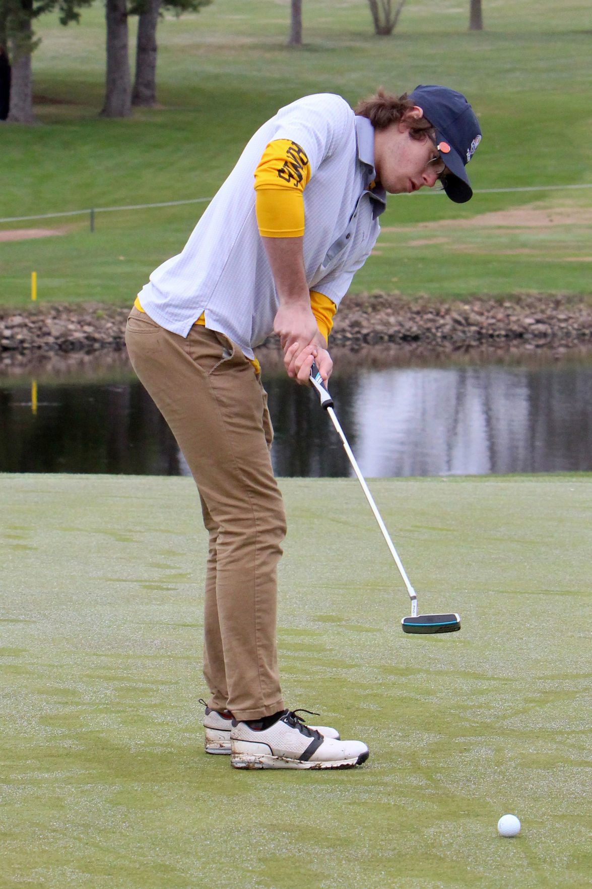 Cloverbelt-Dairyland boys golf invite at Lake Wissota golf 4-29-19